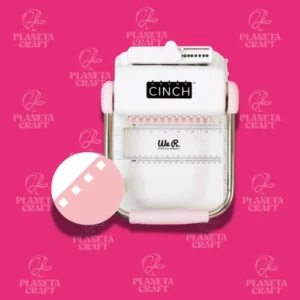 ENCUADERNADORA CINCH ROSA – AGUJEROS CUADRADOS